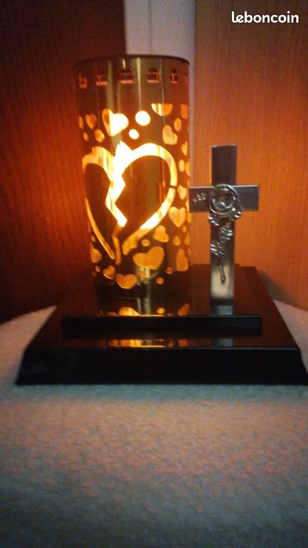 NECESITAS Lanterne Funéraire Haut De Gamme - Lampe Funéraire - Lanterne