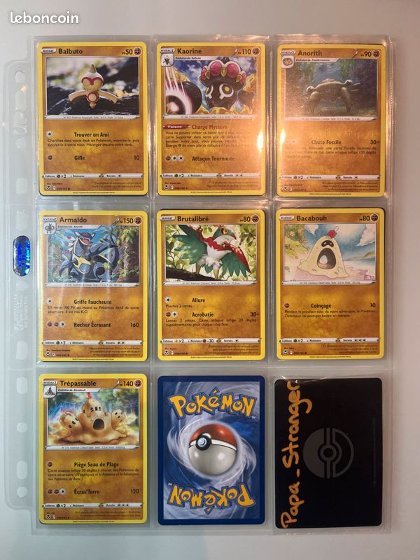 Lot de 116 cartes Pokemon Tempête Argentée EB12 (image 9)