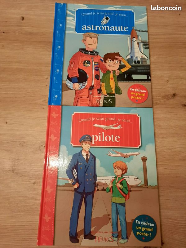 2 livres Quand je serai grand, je serai... (image 1)