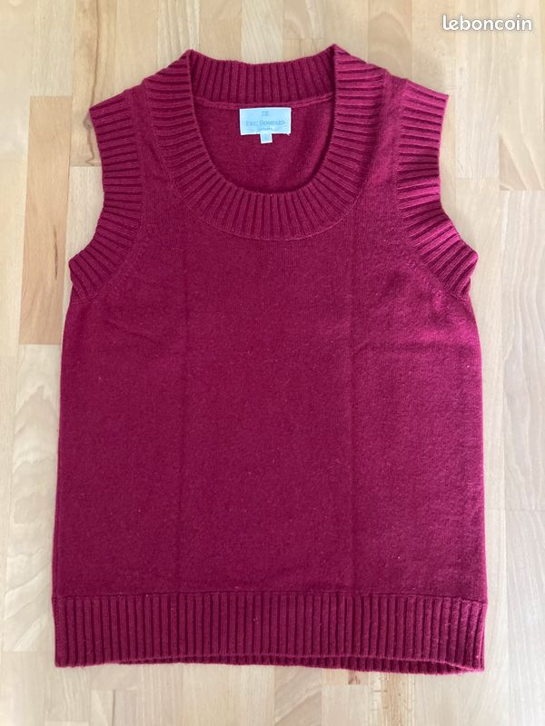Pull twin set cachemire BOMPARD fuschia taille S Vêtements
