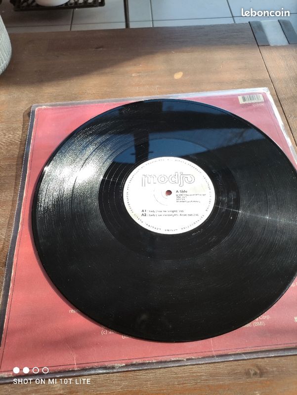 Maxi vinyle 45 tours modjo lady (Gear me tonight) (image 3)