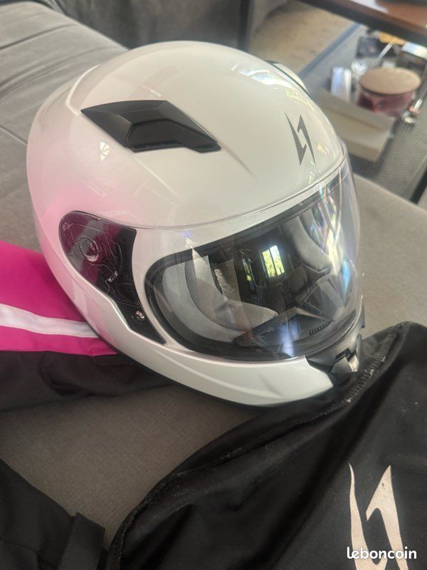 Veste moto enfant et casque (image 3)