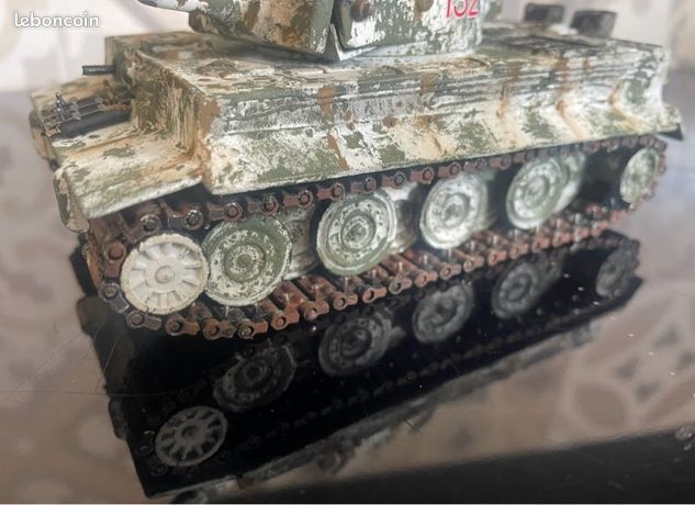 SOLIDO, CHAR ALLEMAND TIGRE I Militaire De 1969' Premiére Version I - Foto 5