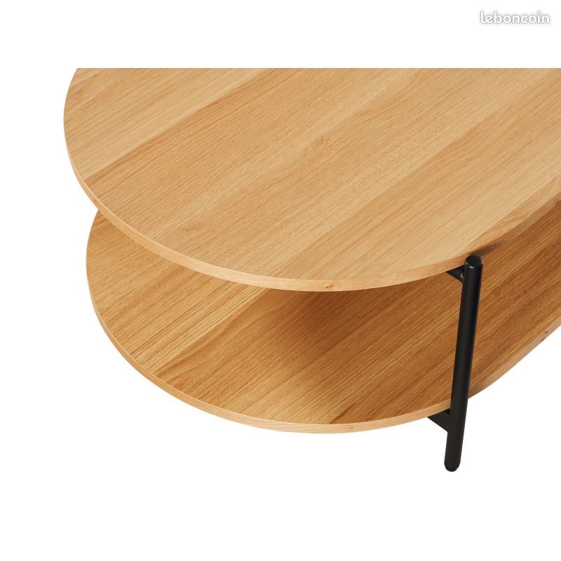 BRODIE - Table basse avec finition chêne (image 5)