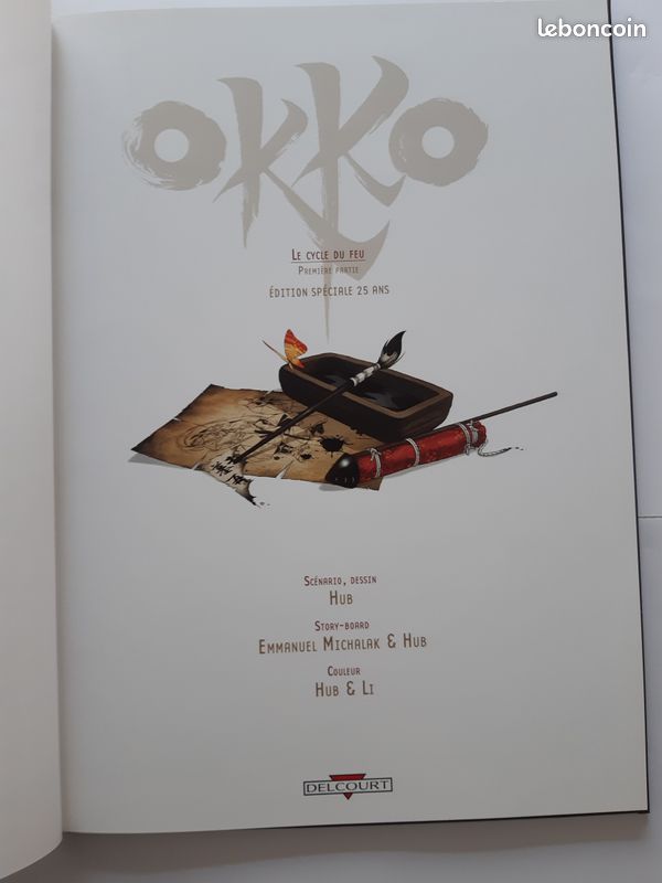 Okko Tome 7 Le Cycle du Feu (1/2) Édition spéciale 25 ans à tirage limité et numéroté – Éditions Delcourt – (image 8)