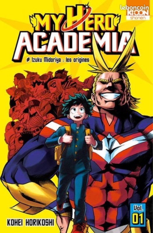 Mangas My Hero Academia (MHA) - Tomes 1 (image 1)