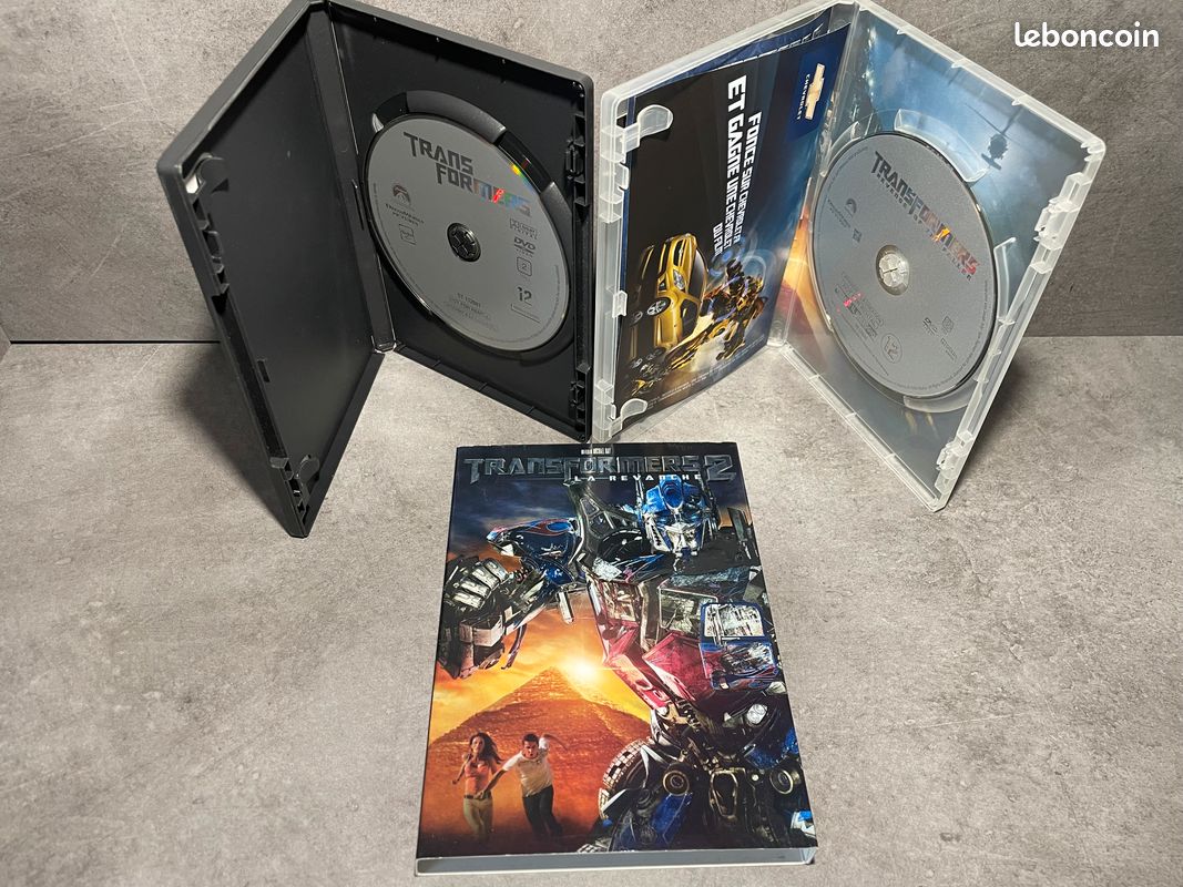 đ€Lot de 2 DVD Transformers + Transformers 2 La Revanche â Science-Fiction â TrĂšs bon Ă©tatđ€ (image 4)
