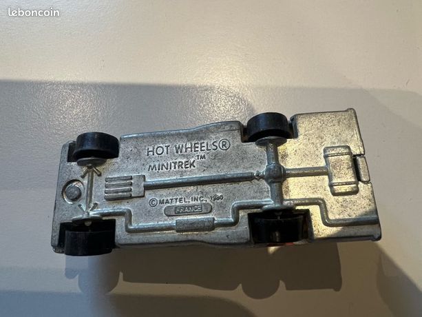 Masters of the Universe - Hot Wheels - Minitrek Camper 1980 gris métal