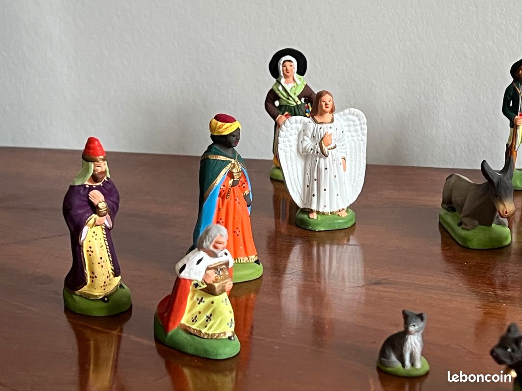 Vends crèche Marcel Carbonnel 7cm en parfait état (23 pièces) (image 3)