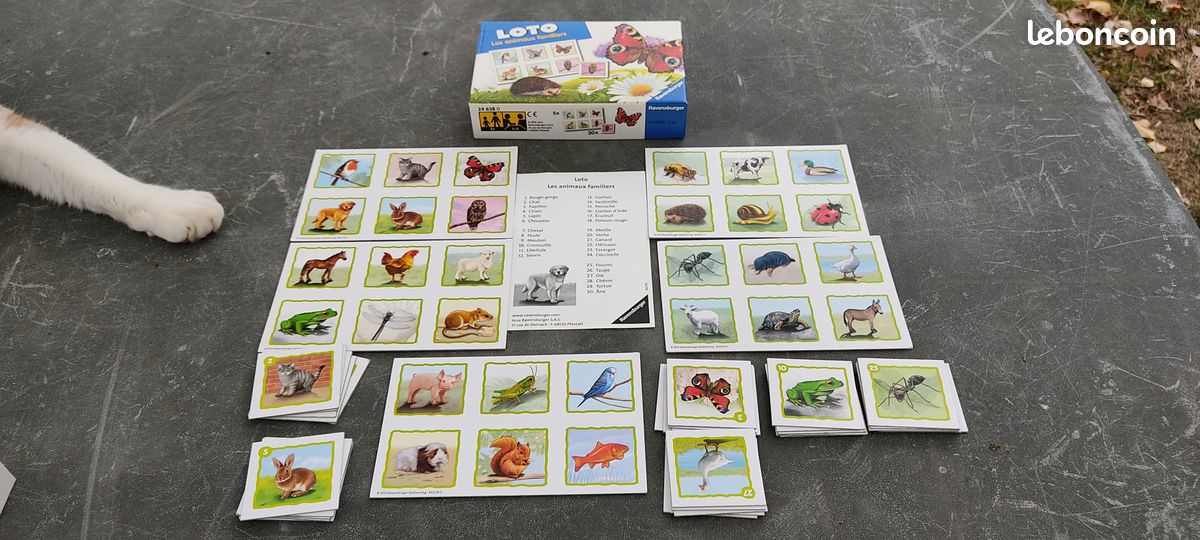 Jeux Loto des animaux familiers Ravensburger (image 1)