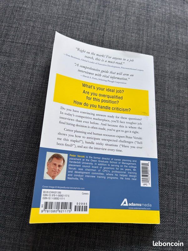 Livre en anglais The 250 Job Interview Questions (image 2)