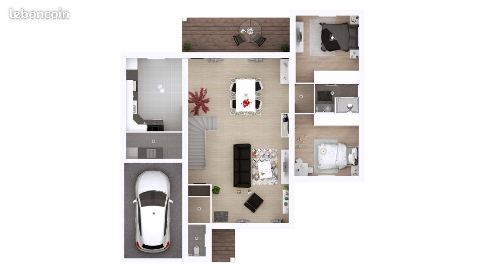 Maison 6 pièces 115 m² - Saint-Jean-de-Marsacq 40230 (image principale 4)