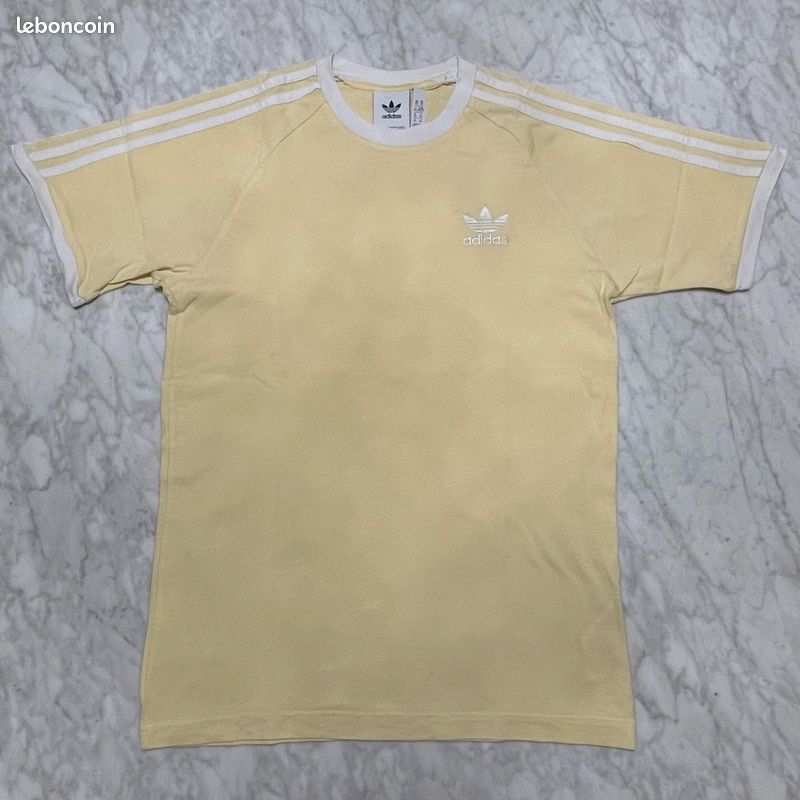 T-shirt Adidas jaune (image 2)