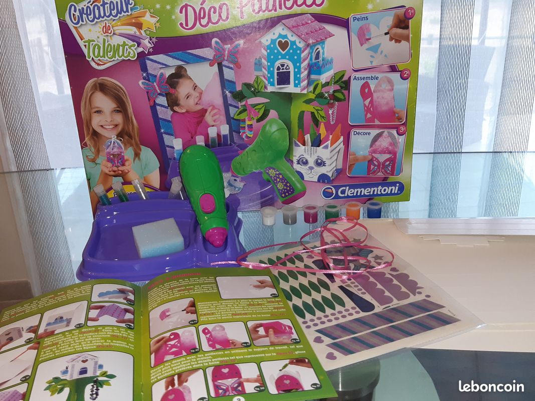 Jeu déco pailletée clementoni (image 1)