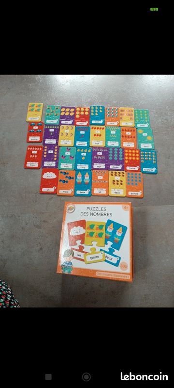 Puzzle des nombres (image 1)