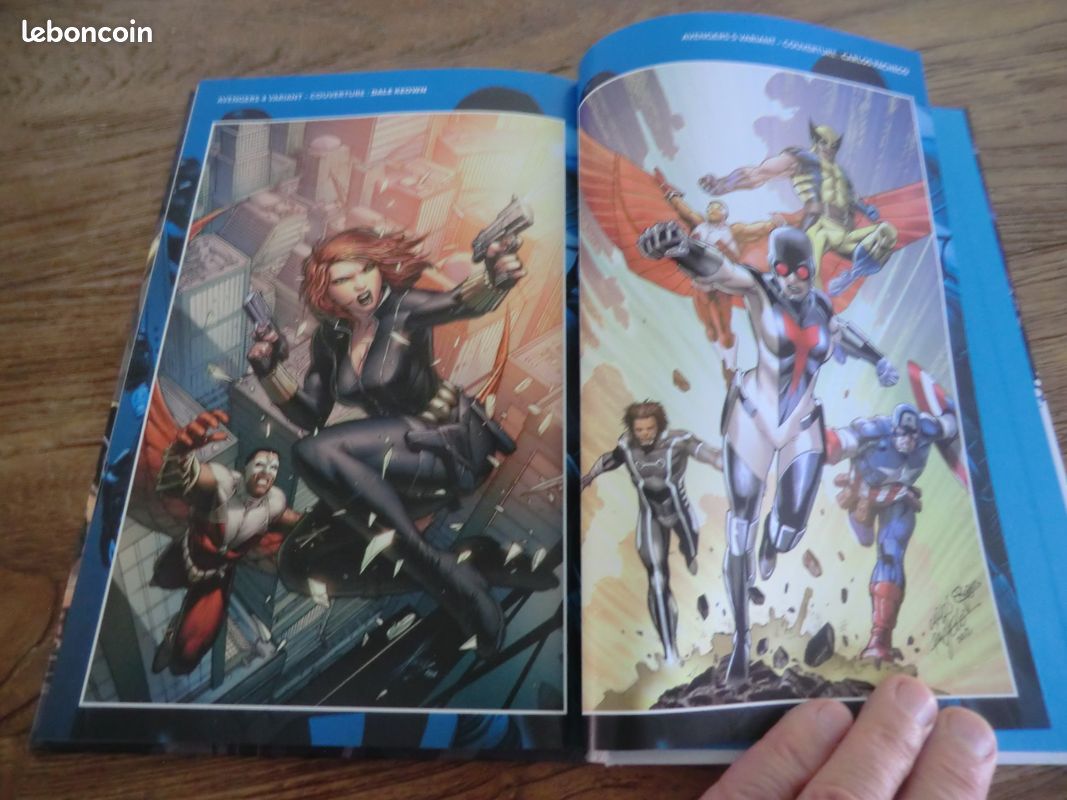 Album bd avengers T1 couv rigide episode 1à6 TBE comme neuve (image 5)