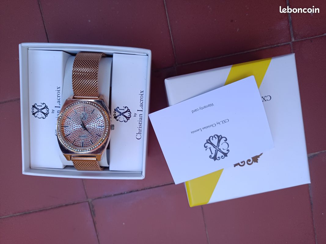 Montre femme neuve Christian Lacroix (image 3)