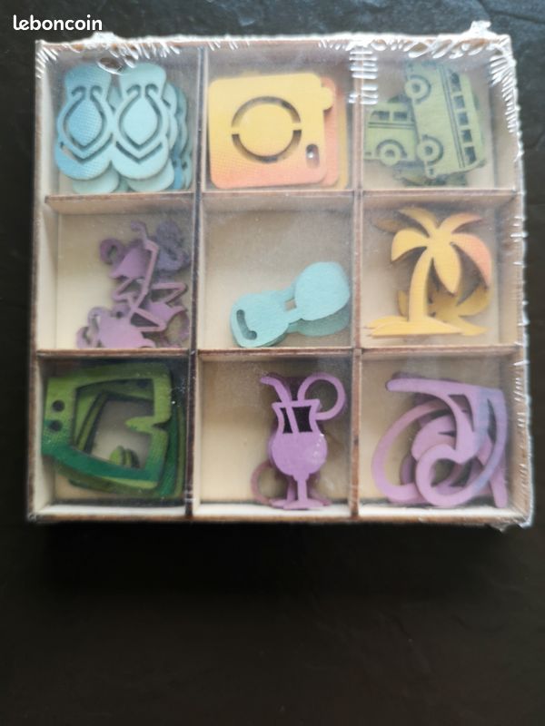 36 decos en bois voyages pour scrap (image 1)