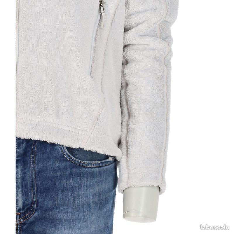 Patagonia Veste polaire R4 Polartec Femme Taille M Gris #QWE0210 (image 7)