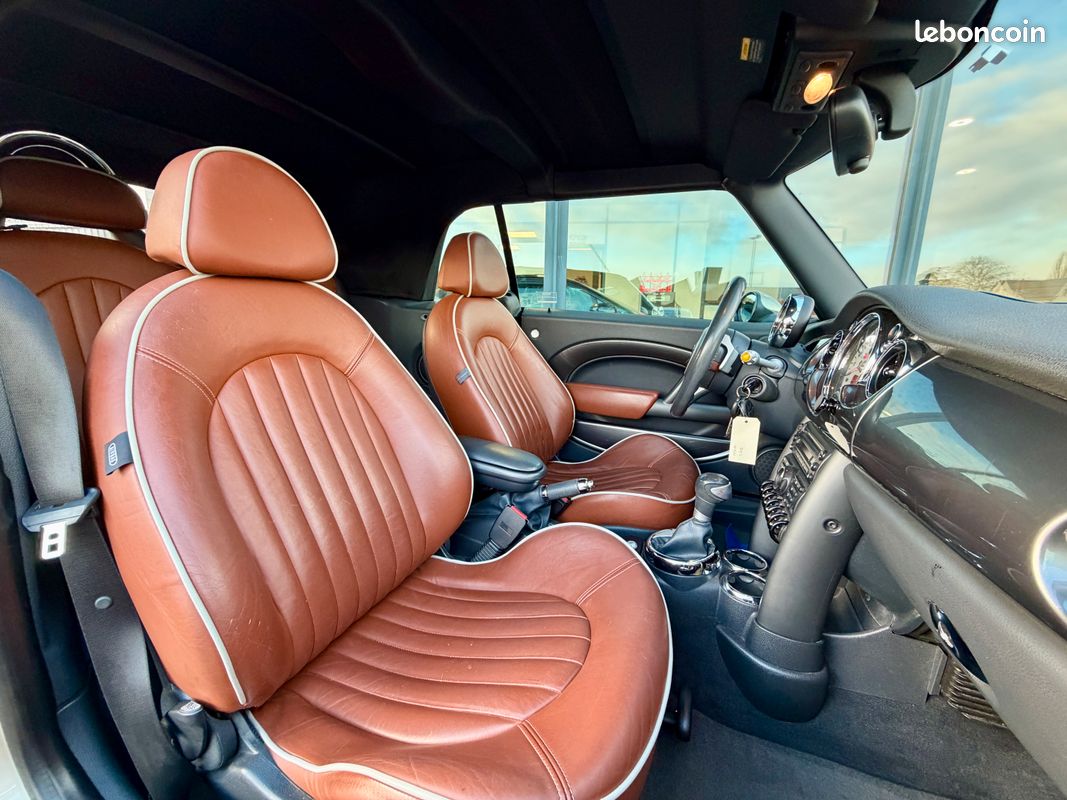 Mini Cooper S Cabriolet 1.6 L 170 CV Compresseur BVA (image 9)