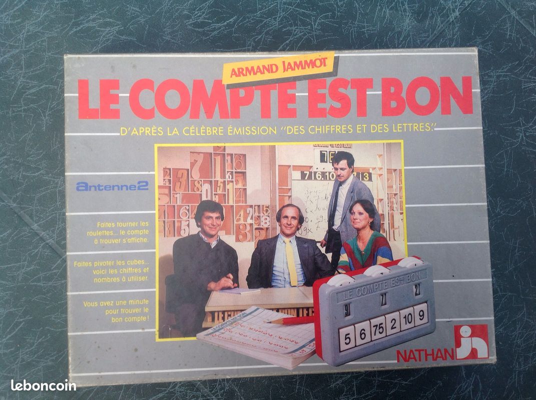 Jeu de société le compte est bon (image 2)