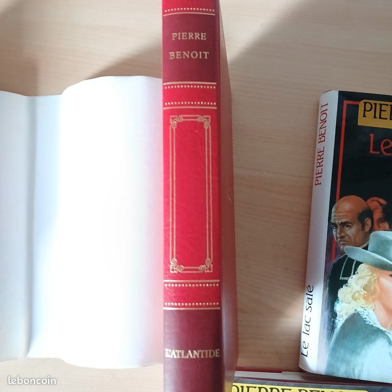 Lot de 5 livres de Pierre BENOIT,L'atlantide, le lac salé, la chatelaine du Liban, Aîno, Mademoiselle de la Ferté (image 3)