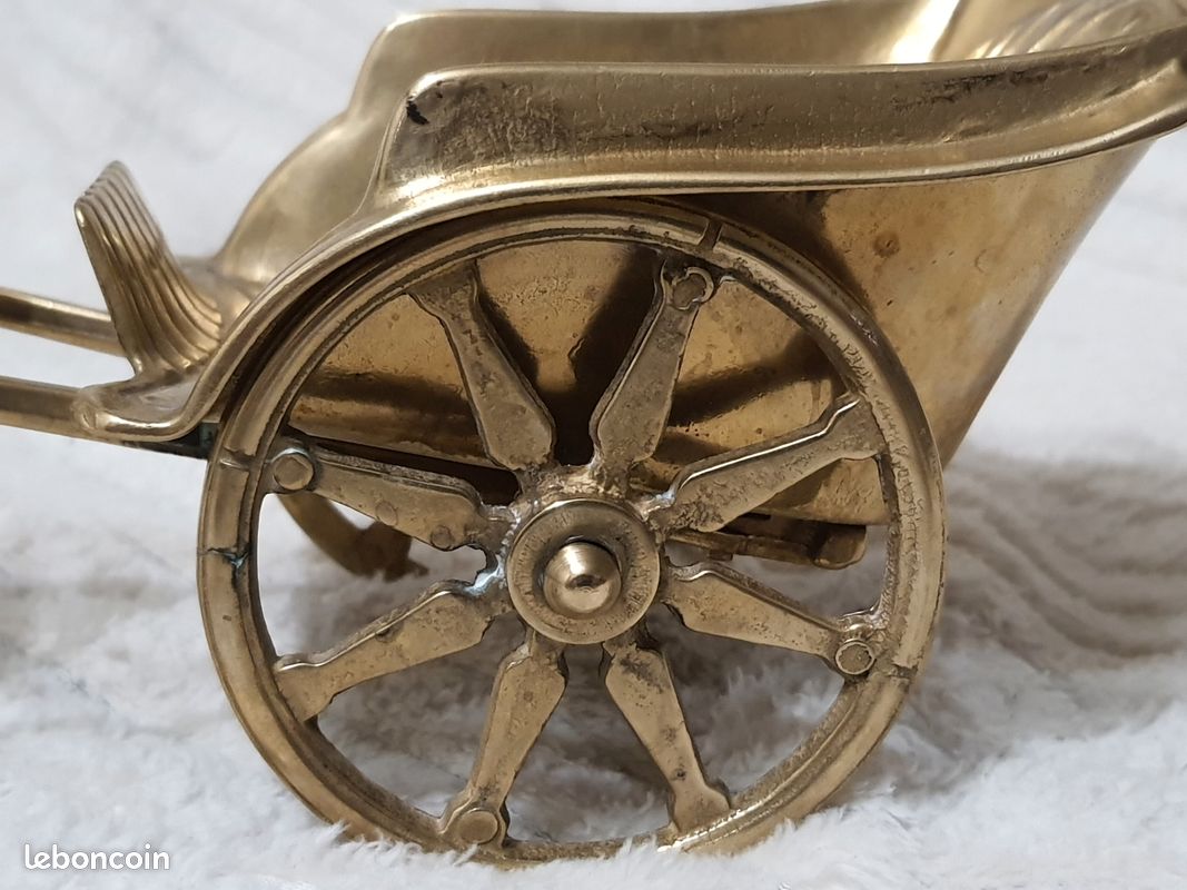 ANCIEN SABOT CHEVAL FER LAITON Marqué COBLANGE 1923 SOUVENIR Collection D Imgx1200 3004