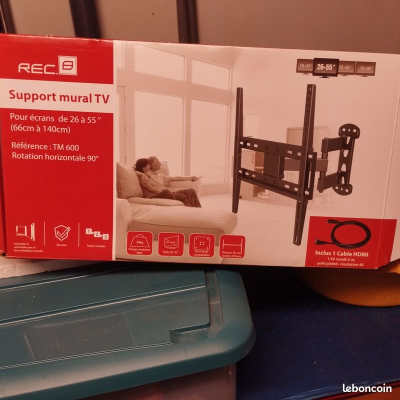 Tv Philips sur support mural orientable (image 6)