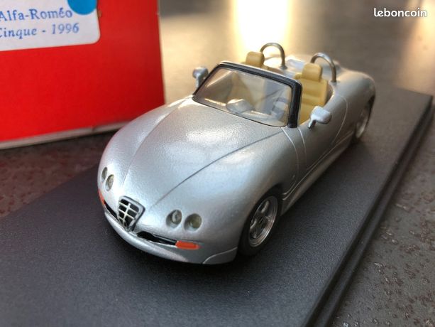 Kit Miniature Alezan Models 1/43, Zender Alfa Romeo Progetto Cinque, Concept Car 1996, Résine