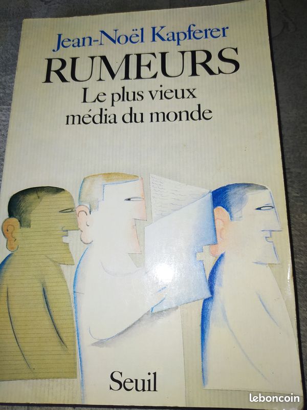 Rumeurs. Le Plus Vieux Média Du Monde - Kapferer, Jean-Noël - Livres