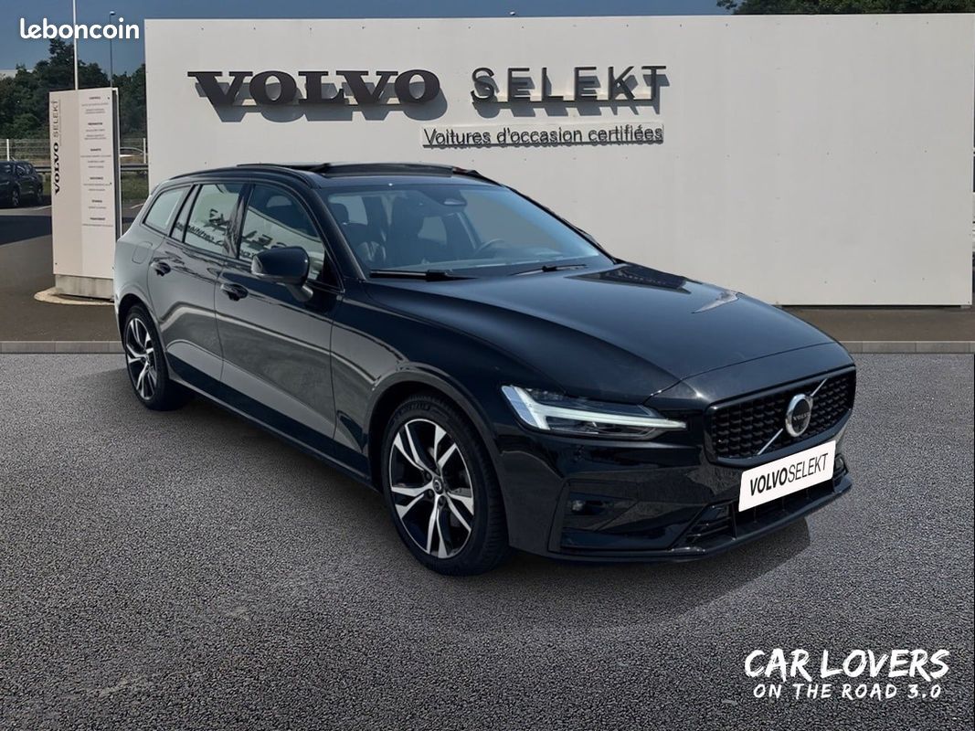 VOLVO V60 Micro hybride essence B4 197 ch DCT7 Ultra Style Dark (image 7)