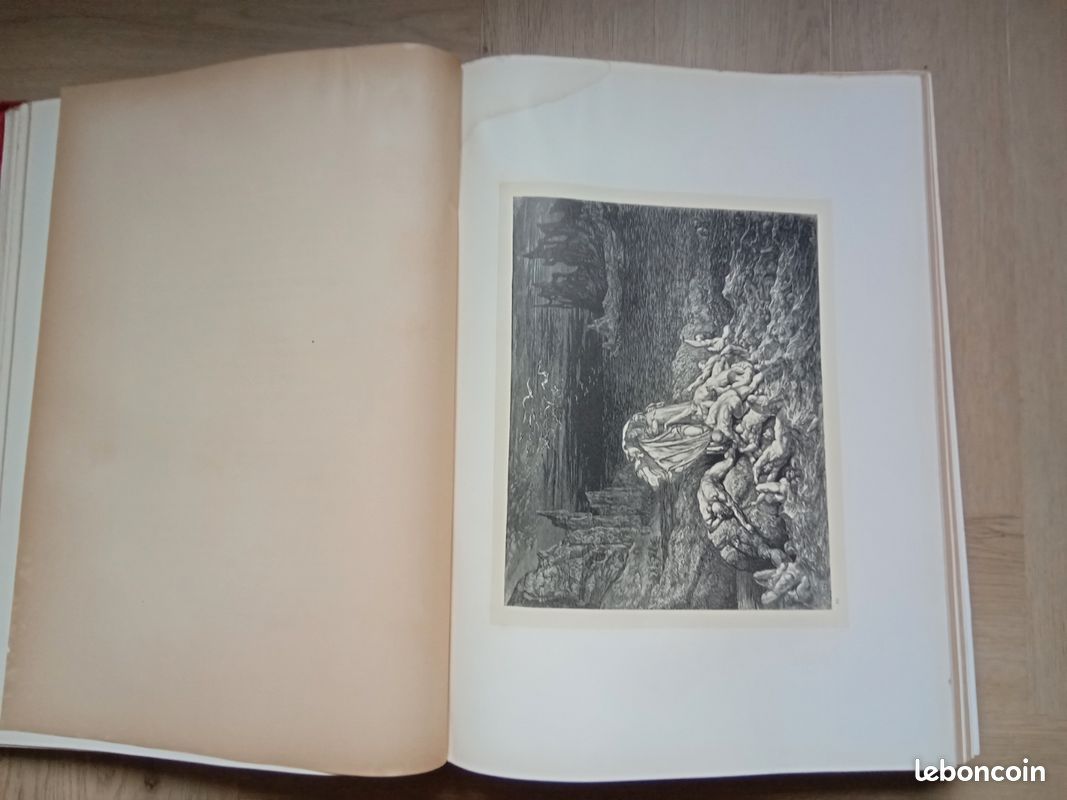 L Enfer, Le Purgatoire et Le Paradis (2 tomes). Avec les dessins de Gustave Doré. Traduction française de Pier Angelo Fiorentino, accompagnée du texte italien (image 15)