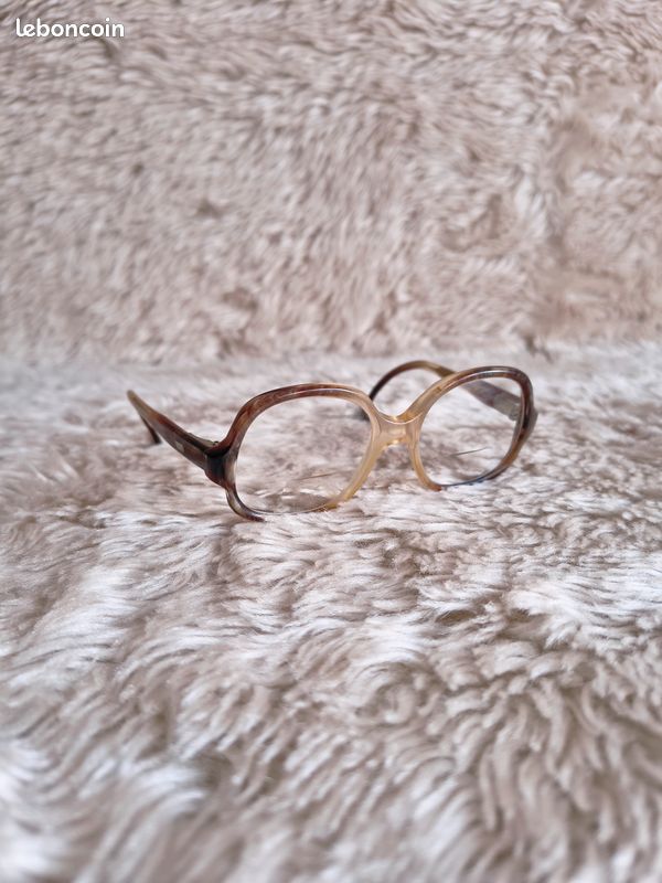 Lunettes Vintage Carrées En Laiton Brun - Monture L2, Verres 46x27mm, Fait Main En Allemagne
