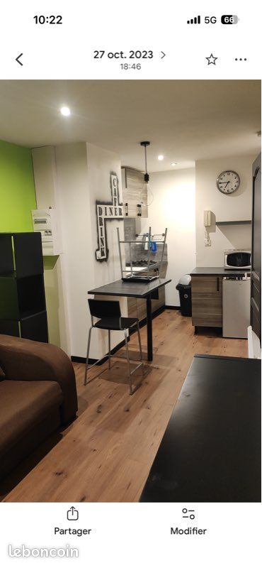 Appartement 2 pièces 35 m² · à Beaurepaire · 35 m² · 465 €/mois