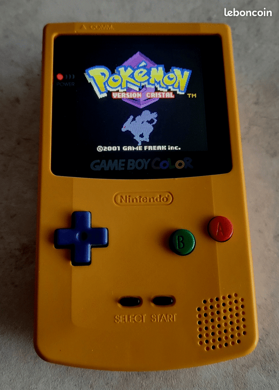 [VENDU] GameBoy Color - Pokémon version Cristal (image 1)