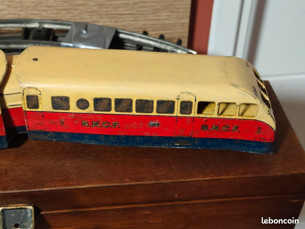 Jouet ancien train autorail Hornby - Modélisme