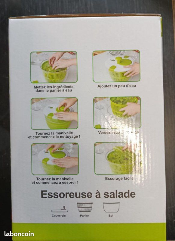 Essoreuse à salade 24cm NEUVE (image 4)