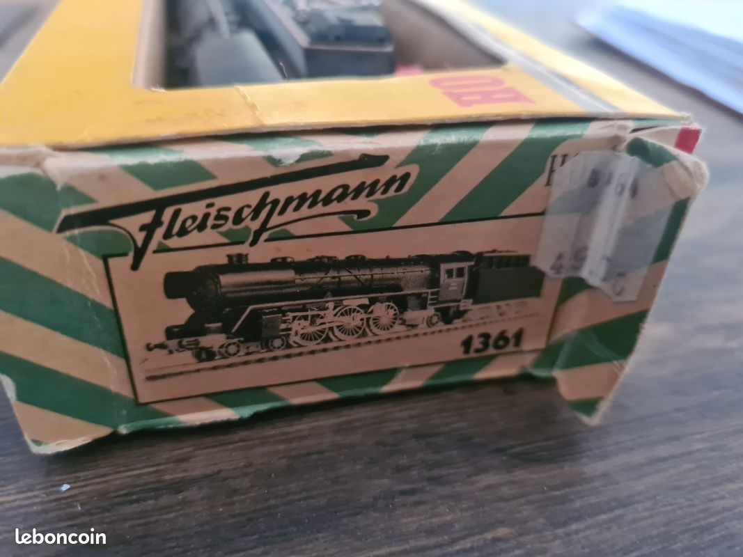 Locomotive à Vapeur HO Fleischmann 1361 – Noir – Occasion