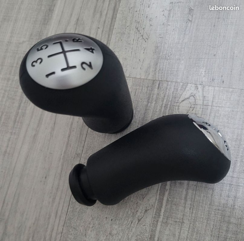 Levier De Vitesses Chromé Pour Renault Megane II, Scénic 2, Clio 3, Kangoo, Laguna, Dacia Logan - Neuf