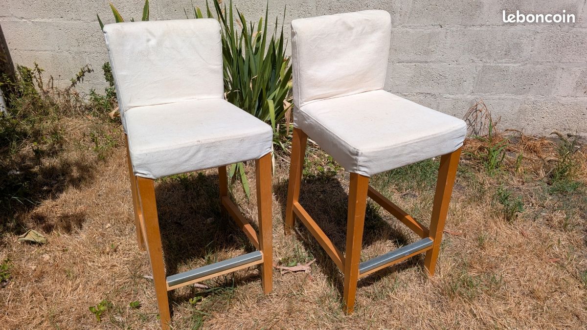 Paire de chaises de bar (image 1)