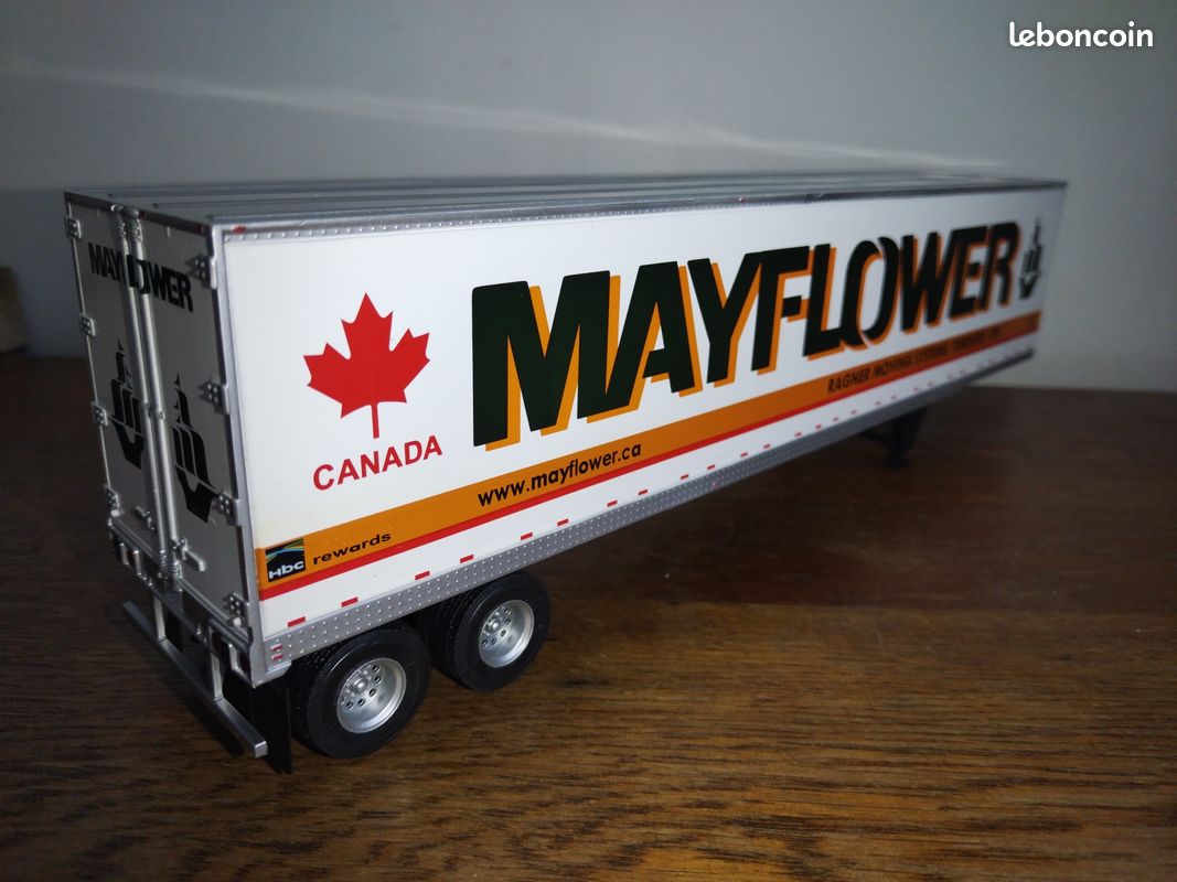 1/43 Ixo Altaya Semi Remorque Mayflower Canada truck trailer lkw remolque (image 1)