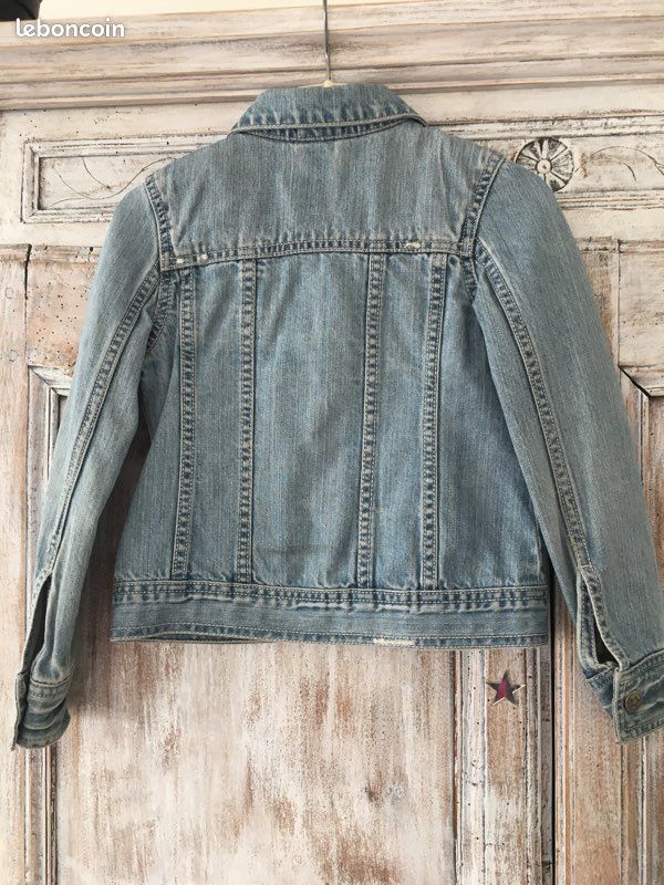 Veste en jean fille 5-6 ans Tex (image 2)