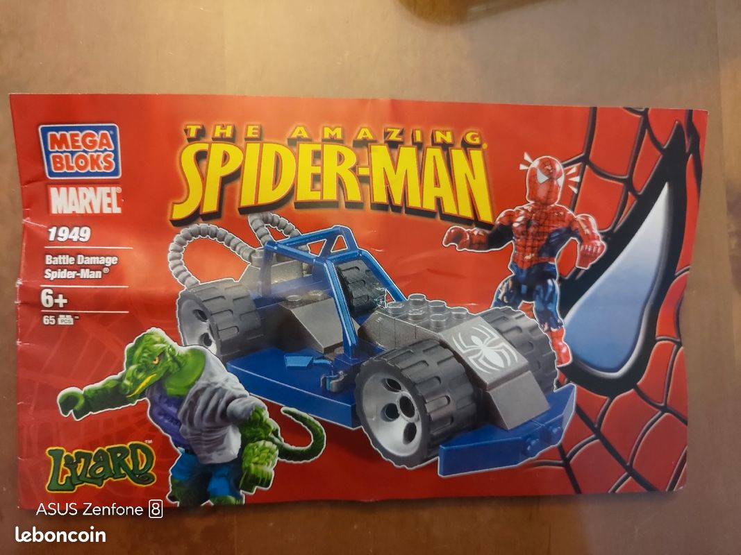 Vend lot jouet assemblage briques (spider man, pirates, etc) (image 3)