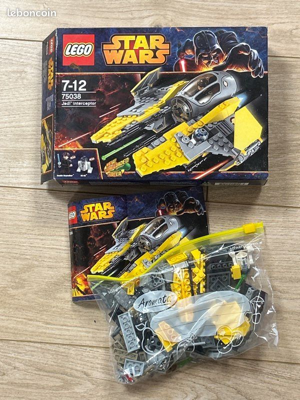 LEGO Star Wars Jedi Interceptor 75038 Jeux Jouets - Main Image