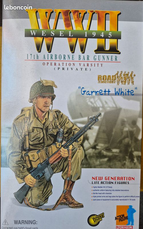 4 Figurines Résine 1:35 Soldats US Parachutistes WW2, Non Peintes, Maquette