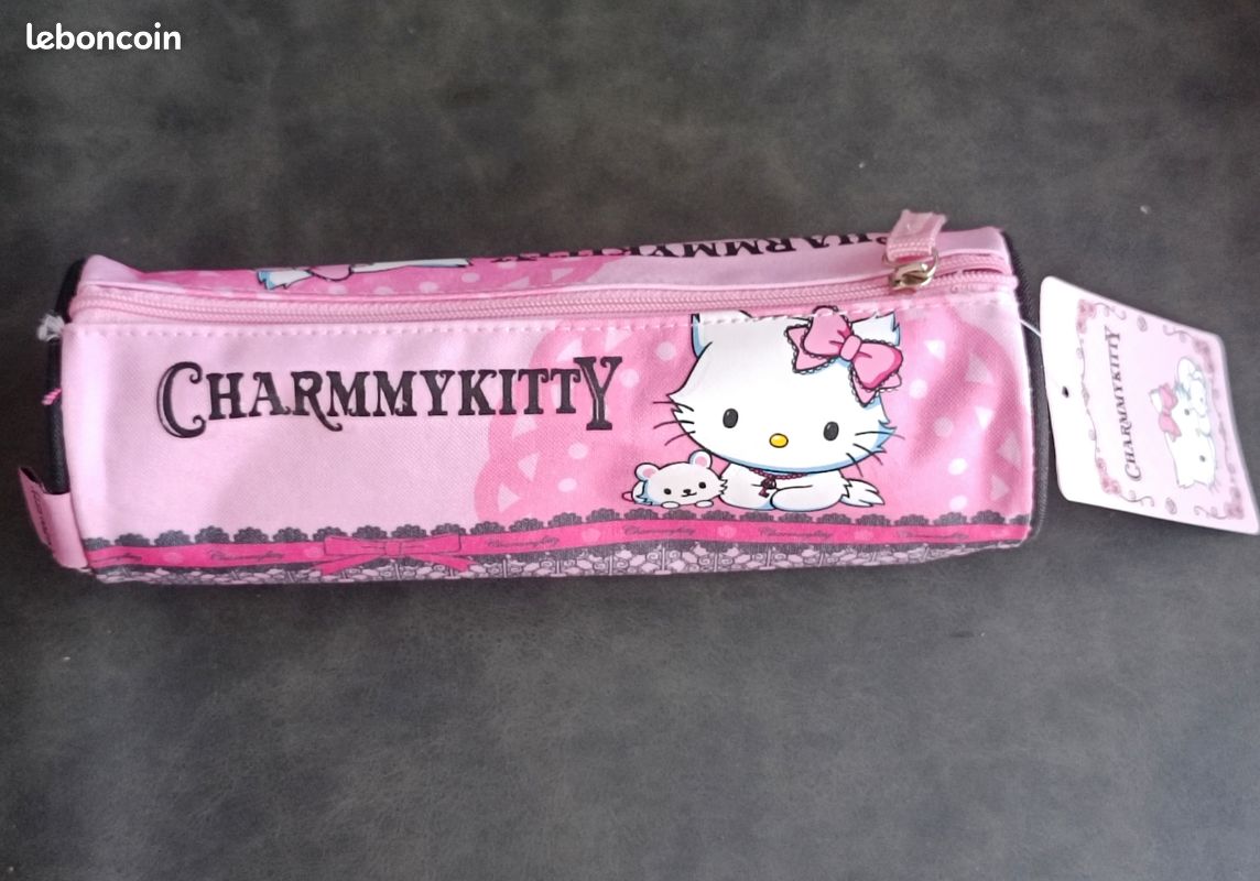 Trousse Cosmétique Charmmy Kitty Petit Modèle - Noir Et Blanc - Neuf Avec étiquettes