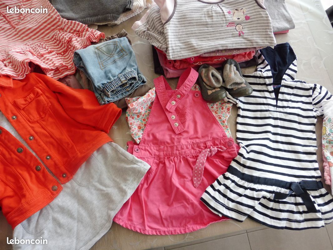 Lot Vêtements fille été 18 mois (image 2)