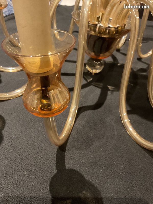 Lustre de majo en verre de Murano (image 1)