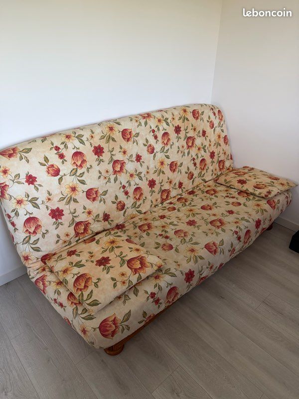 Canapé convertible 130x190 cm (image 1)
