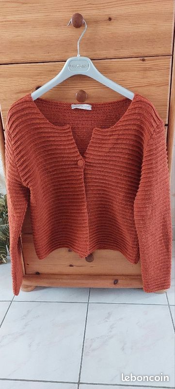 Gilet rouille femme RINASCIMENTO Taille S Vêtements